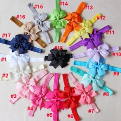 Grosgrain baby bows-all colors